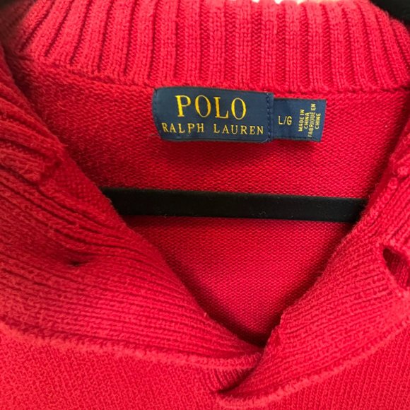 Polo Ralph Lauren 100% Cotton Men's 1/4 Button Mock Neck Sweater - Picture 4 of 9